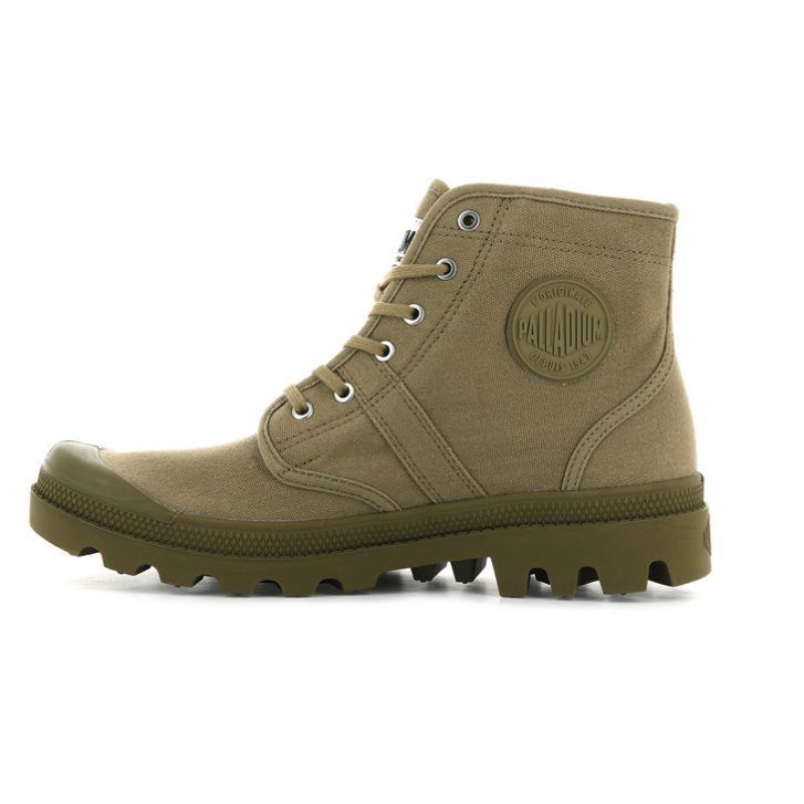 Bottes Palladium Pallabrousse Legion Femme Vert Olive | FR WDC543J